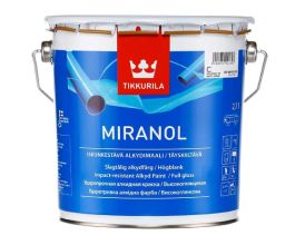 Эмаль алкидная ТИККУРИЛА МИРАНОЛ, TIKKURILA MIRANOL (база C) 2.7l